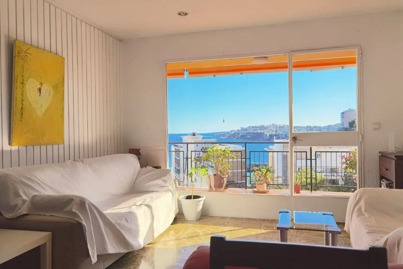 Cala Major, Palma – Oppussingsmulighet – Havutsikt og strandnært med sørvendt terrasse