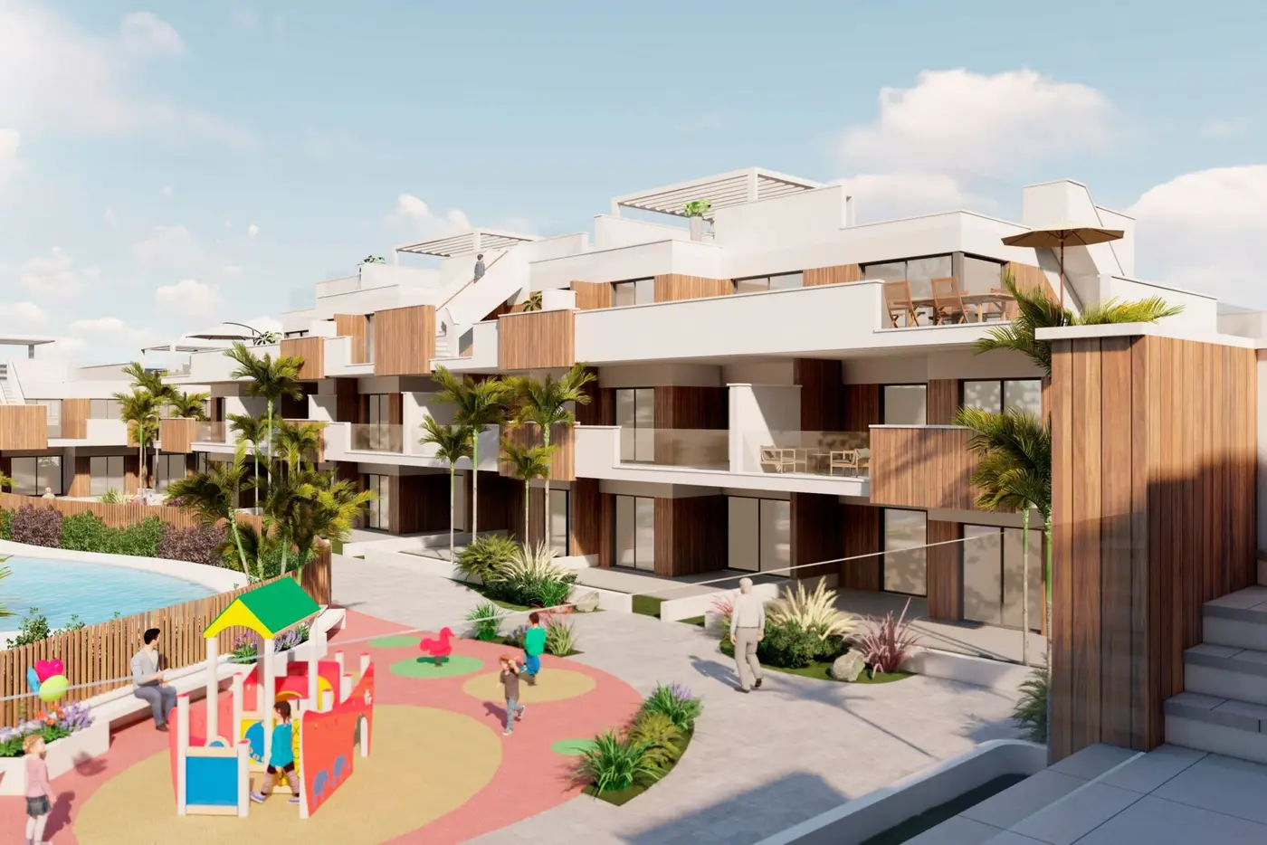 Lamar resort luxury VII – Leiligheter med eksklusivt preg og store terrasser i Pilar de la Horadada