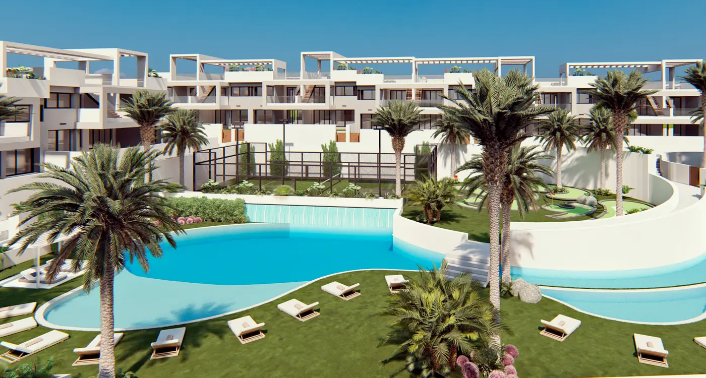 Nalia Resort – leiligheter med magisk utsikt over Laguna Rosa de Torrevieja og Middelhavet