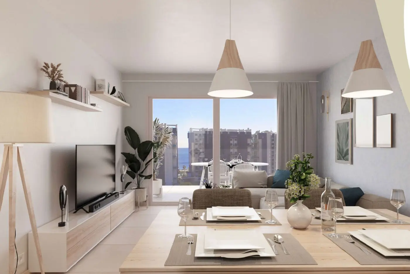 Orihuela Costa – Valonia Resort – Modern, stylish new development with superb communal grounds, communal pool and padel court in Punta Prima