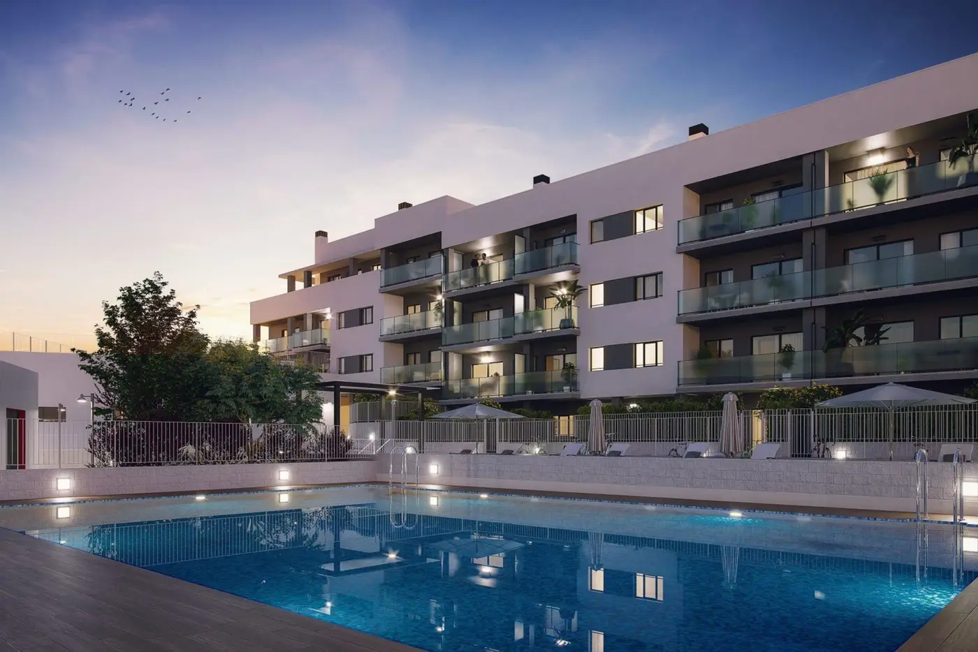 Playa de San Juan, Alicante – Nazhar – Stilige leiligheter med felles basseng i Playa de San Juan