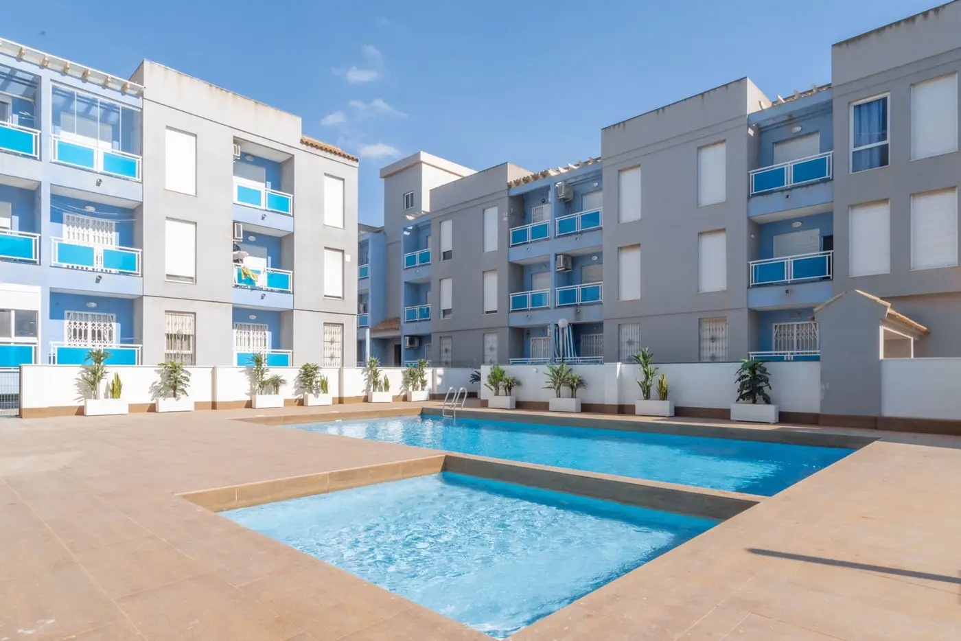 Torrevieja – Las Cibeles – 137 leiligheter, med ett, to eller tre soverom. Planlagt ferdigstillingsblokk 2 er september 2021, blokk 3. desember 2021